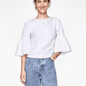 Snakeskin Bermuda Shorts